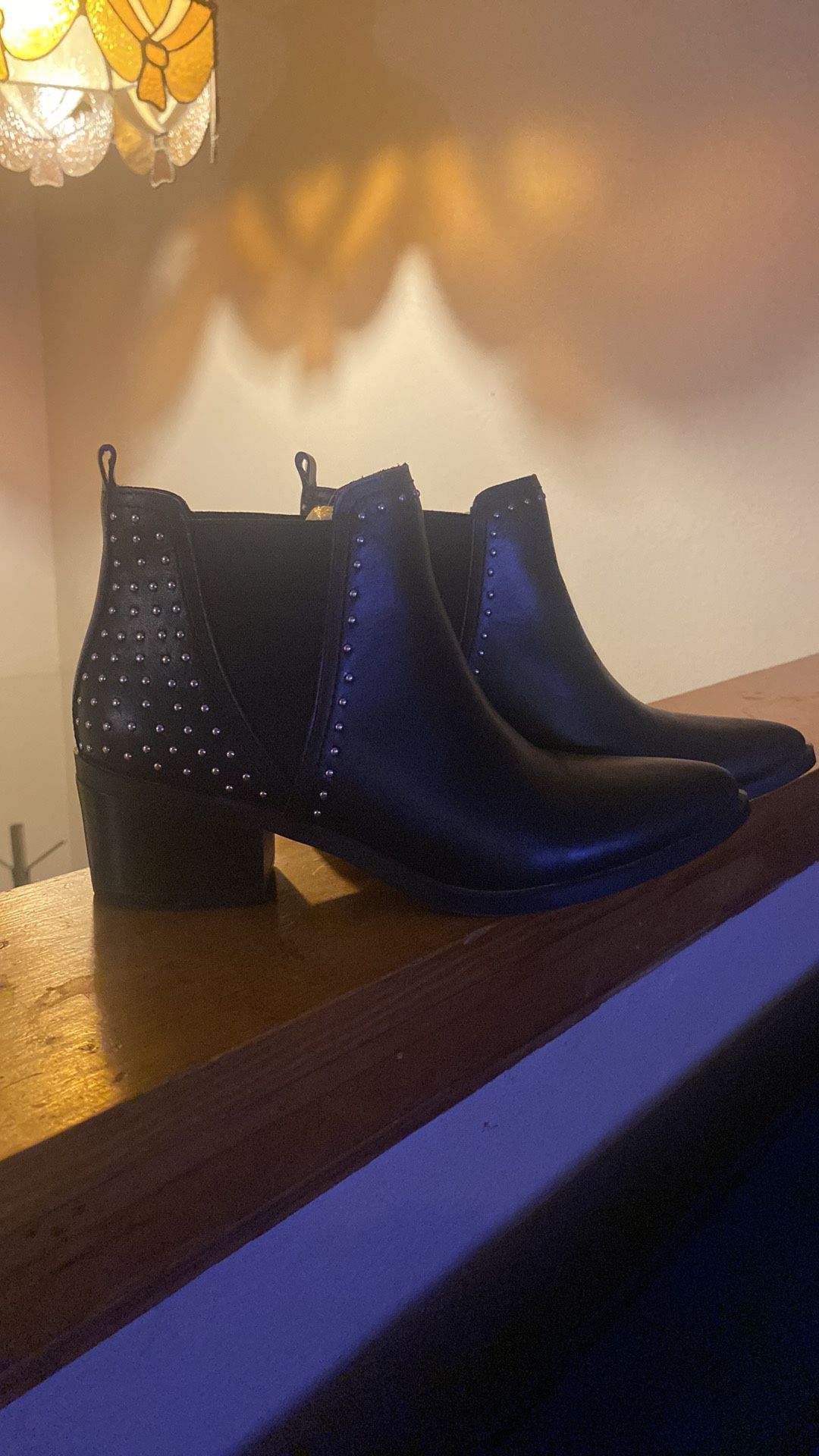 Size 8 Black Womens Booties