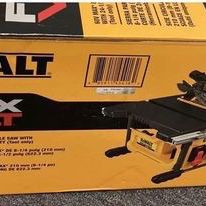 DeWALT DCS7485B 60V FLEXVOLT 8-1/4-Inch Adjustable Table Saw-Bare Tool NEW