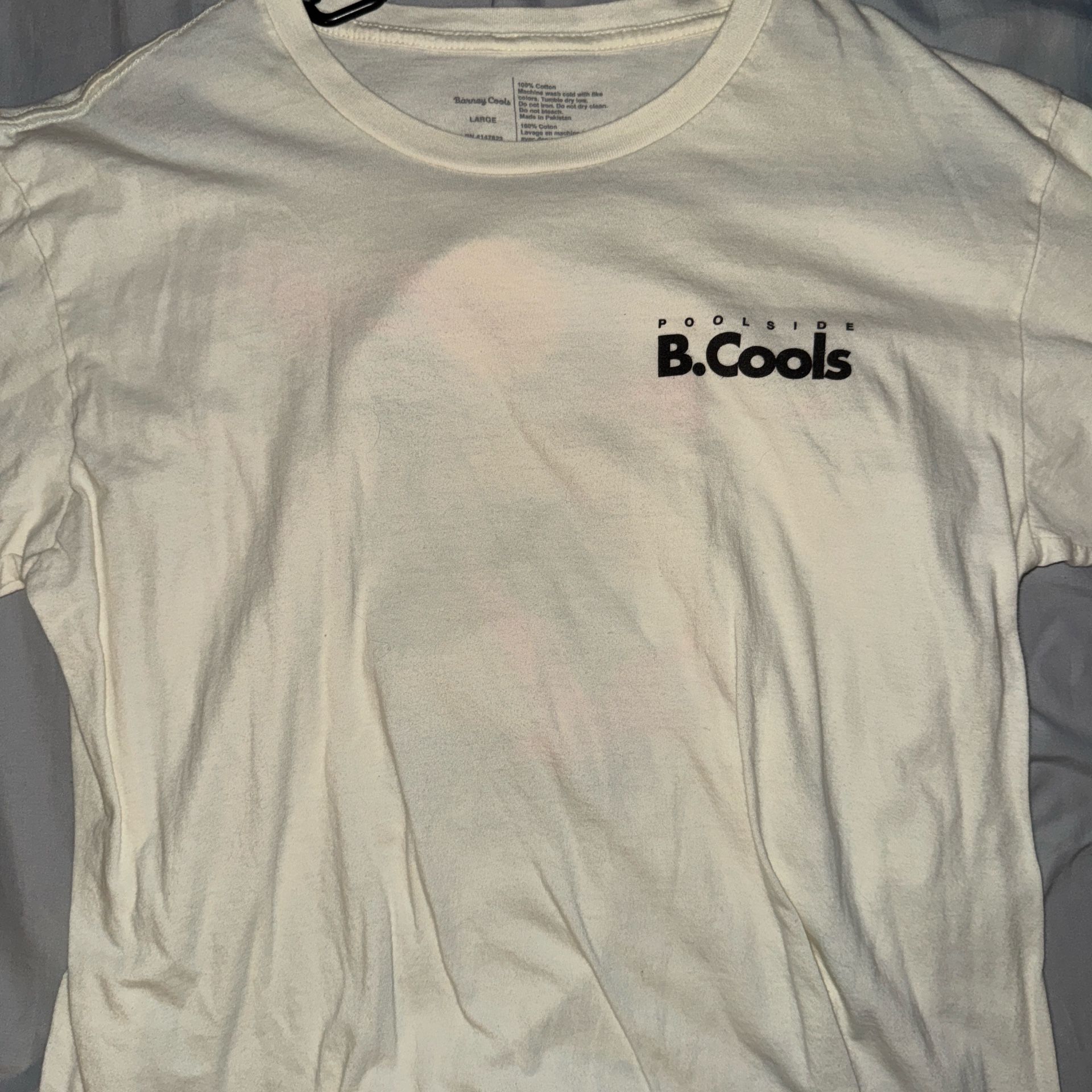 Men’s Graphic T-Shirt (Tan/Green/Pink) Size L