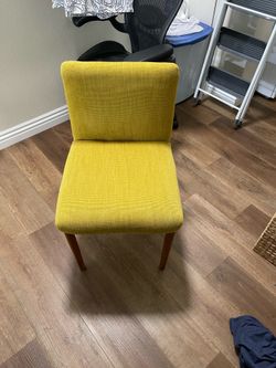 Yellow Mustard Accent Chair