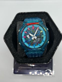 Casio G-Shock Transparent Blue Ana-Digi Watch