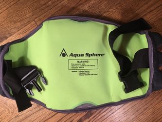 Aqua Sphere Training Core Training Flotation Belt- Used Once! Retail $59.99