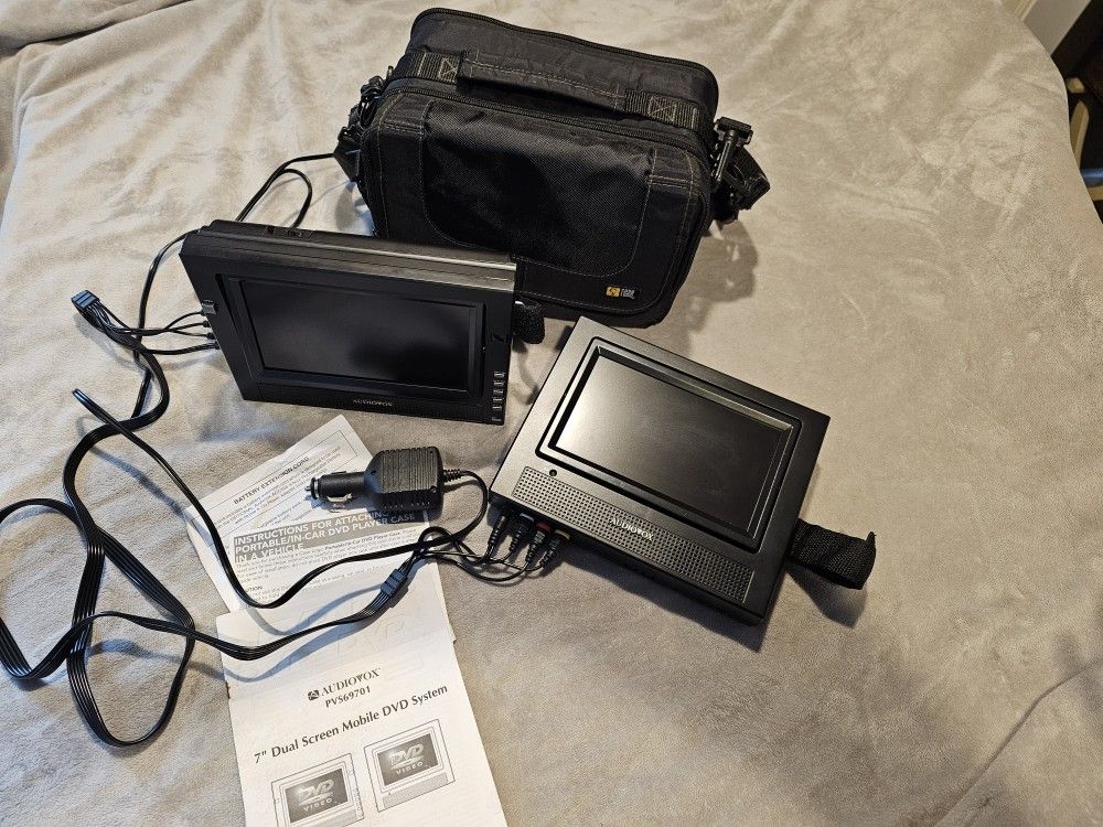 Audiobox 7" Dual Tilt Screen DVD System