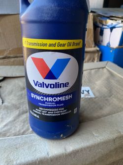 Valvoline Synchromesh transmission fluid one box cont.12  oil 35.00 box
