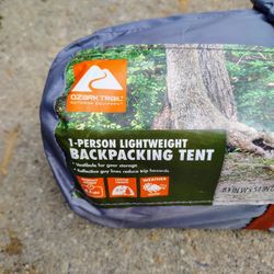 ( NEW ).  OZARK TRAIL " BACK PACKING TENT "