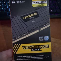  ddr4 32gb RAM Vengeance LPX, 3200mhz 2x16