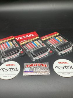 VESSEL 5 PC. BIT SET**(FINANCIAMOS/WE FINANCE)**