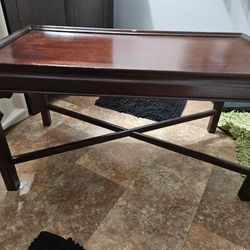 Vintage counsel Furniture Chippendale Lamp Or Side Table Mohogany