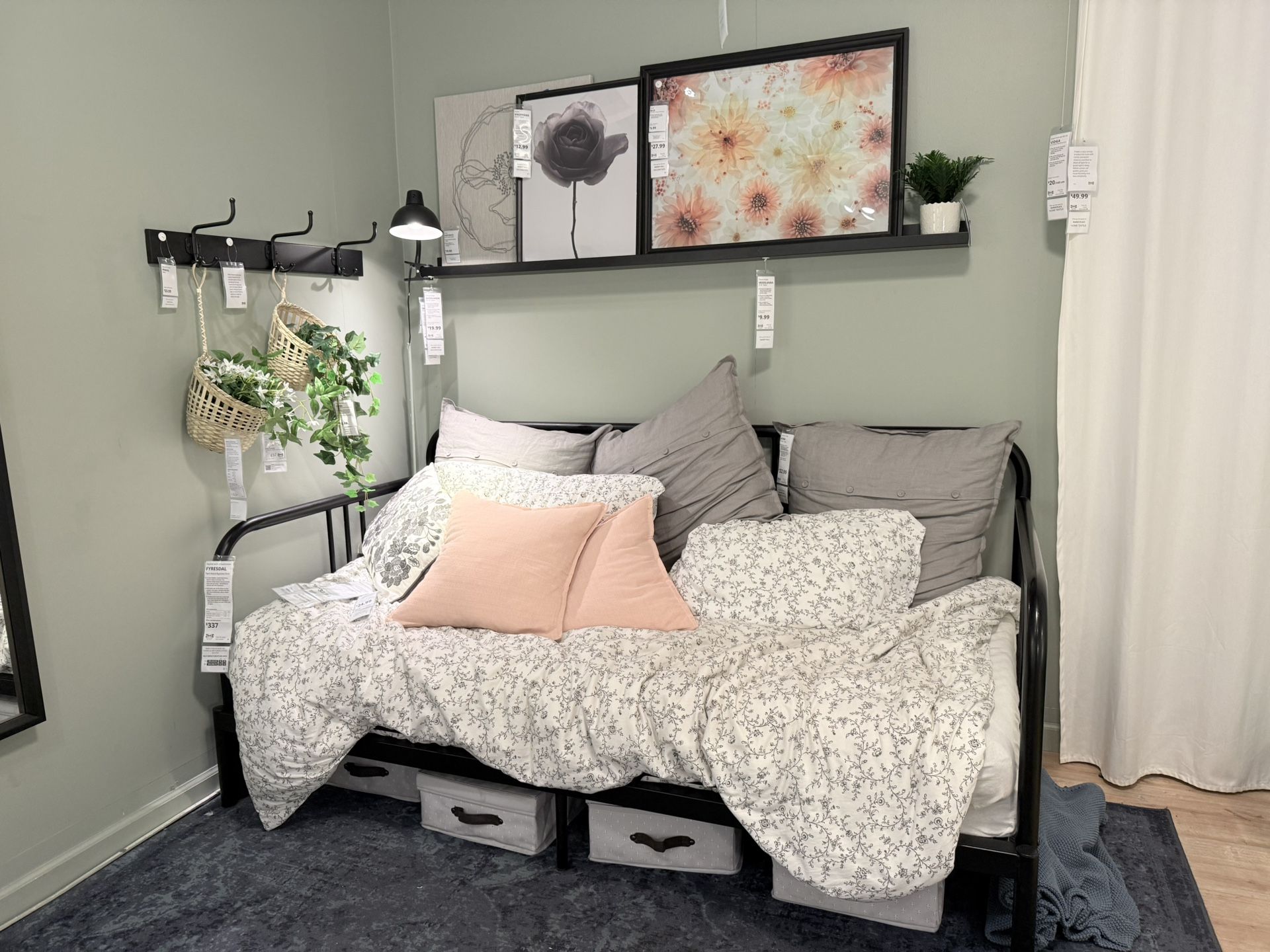 Black Daybed Frame Twin&Full