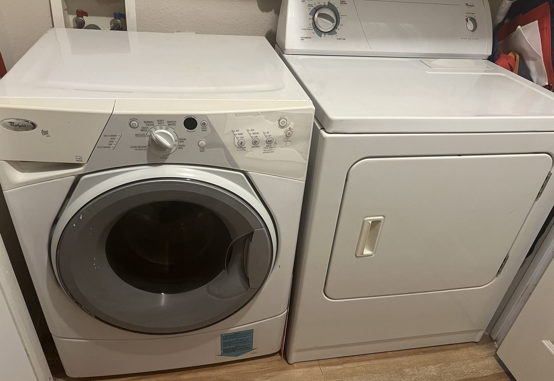 Whirlpool Washer Dryer Used