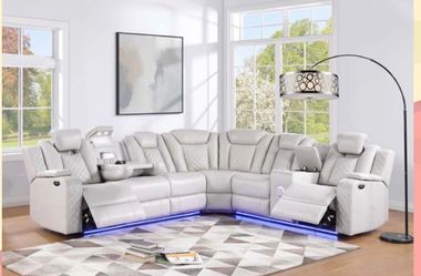 Super Sale Reclining White Luz Led 💃🏽💙🔥😎😎🌹🥳🌺💙🥰