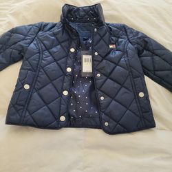 New 4t Tommy Hilfiger Jacket