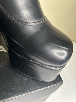 flower platform boots