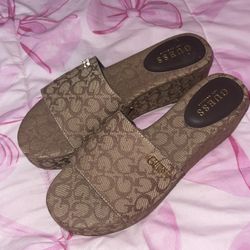 Guess platform sandals 