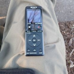 Sony Lcd Voice Recorder