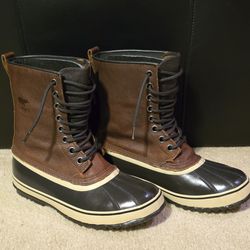 Sorel 1964 premium leather snow boot men's size 9