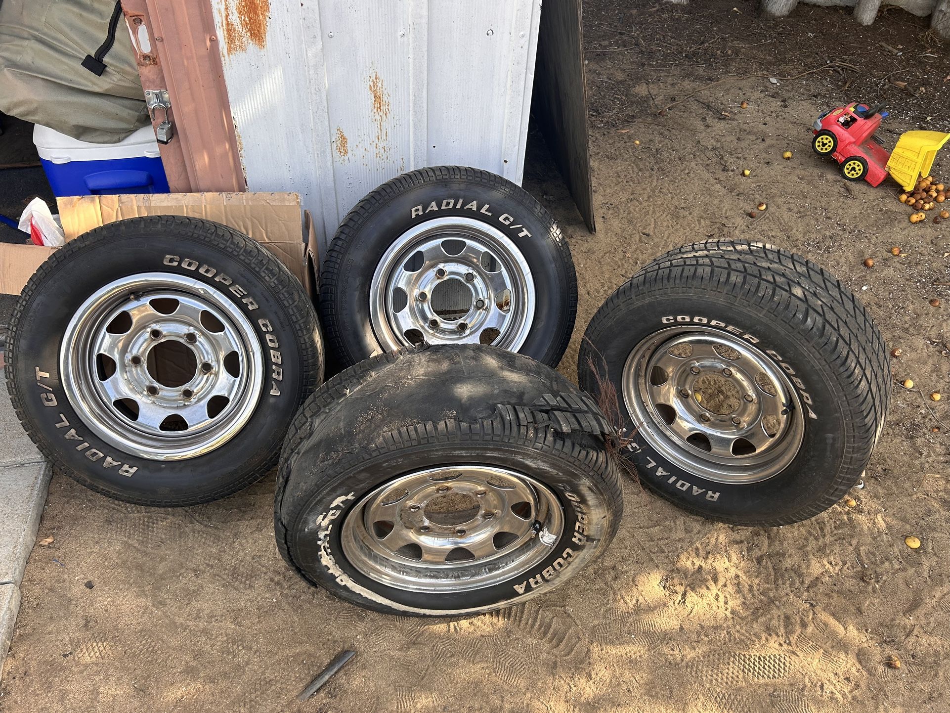 Size 14 Rims Off A Mazda Pick Up