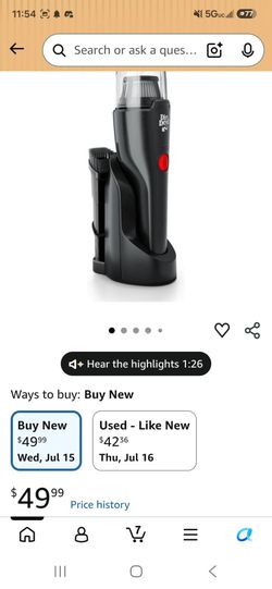 Dirt devil handheld vacumm