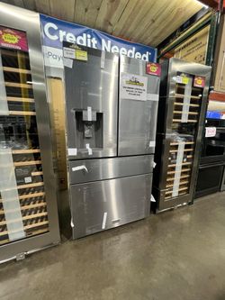 Thor Kitchen 36 in. 22 cu. ft. French Door Refrigerator- Counter Depth Ice Maker & Water Dispenser Stainless 