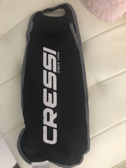 Cressi mask and snorkel set brand new no fins