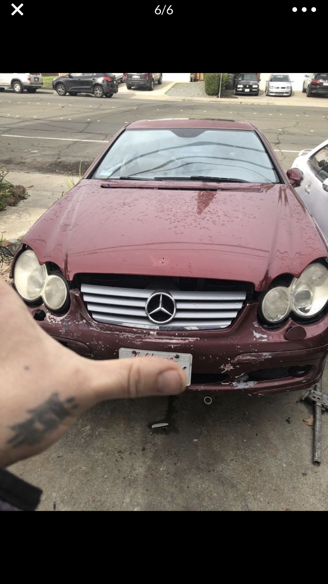 CLK 500 Mercedes parts low miles