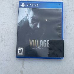 Resident Evil Village Disc Only