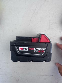 Milwaukee M18 4.0 Battery