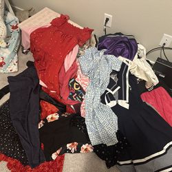 Huge Lot Girls Clothes Sizes 10/12