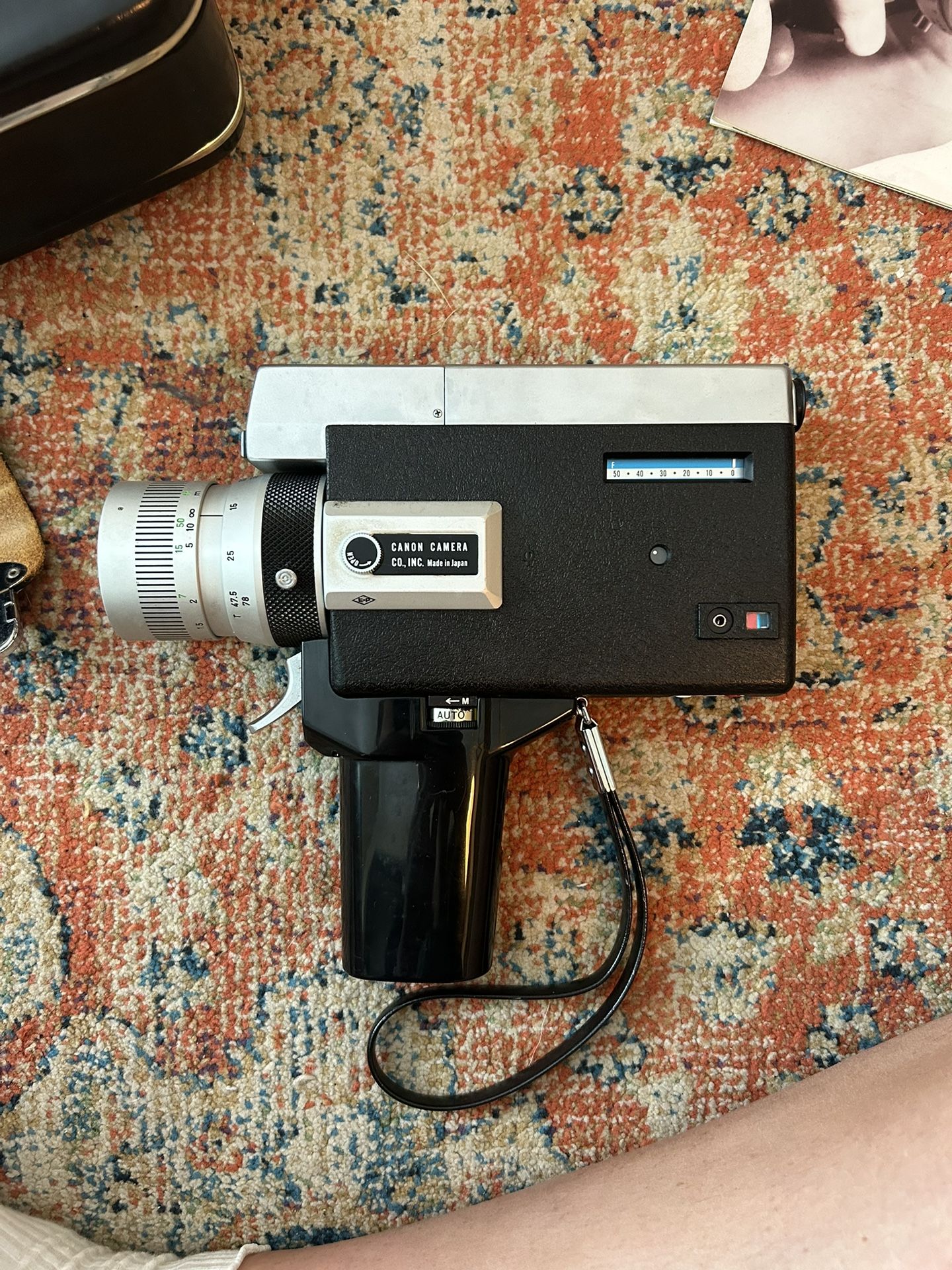 Canon Super 8 Film Video Camera Auto Zoom 518