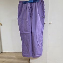 Lavender Scrub Pants
