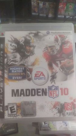Madden 10 PS3