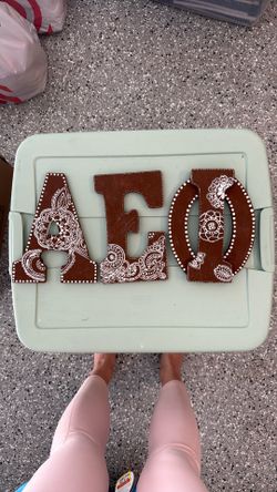 AEPhi Letters - Custom Made