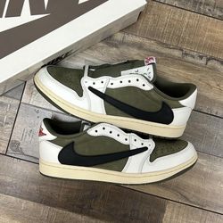 Travis Scott 1 Jordan Low Olive