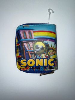 Sonic the Hedgehog Zip-Around Mini Wallet