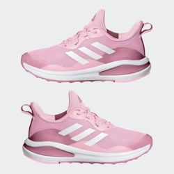 adidas Fortarun Running Shoe, Clear Pink/White/Rose Tone, 6 US Unisex Big Kid