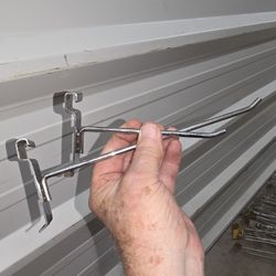 Retail Gridwall Hangars.  27 Total