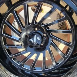 Arkon 22 X10 -25 Offset in rims/ wheels 5x5.5" (or 5x139.7mm