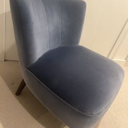 Beautiful Blue upholstered Chair!! 