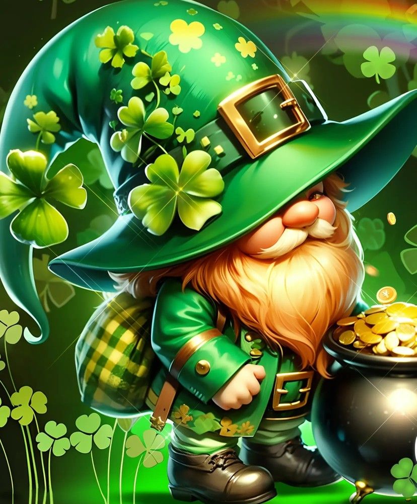 Mr Lucky And Lucky Lucy A Leprechauns Gnomes