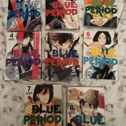 Blue Period Manga 1-8