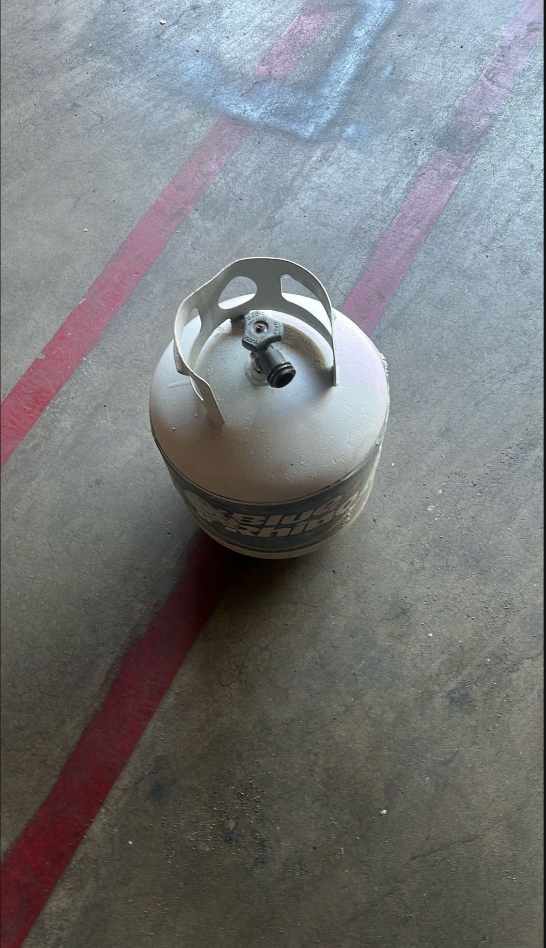 Propane Gas Tank Half