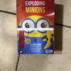 Exploding Minions Card game 