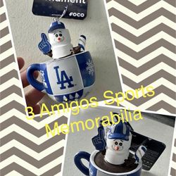 Los Angeles Dodgers S’mores Mug Ornament 