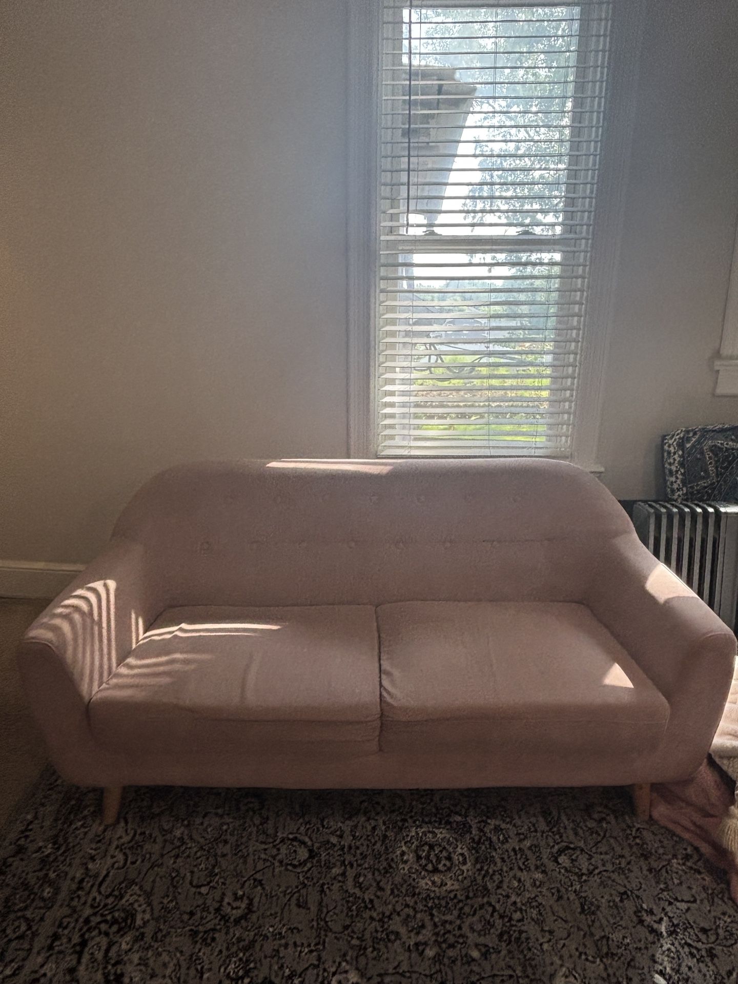 66.9" Round Arm Loveseat