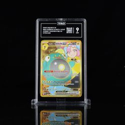 TAG Mint 9 - Iono’s Bellibolt Ex #188 - 2025 Pokemon Scarlet & Violet Journey Together 