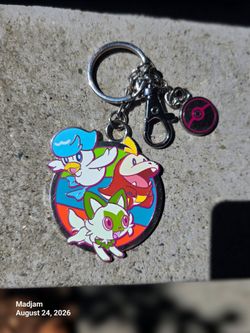 Official Pokémon Center 2023 EUIC International Championships Keyring**