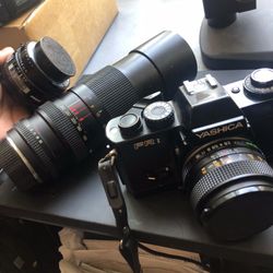 Vintage Film Cameras Ricoh Yashica Nikon $99-$299