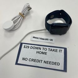 Apple Watch Series 7 41 MM Cellular New-$25 DOWN Today-NO Credit Payment Plan Options
