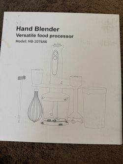 Hand Blender Versatile Food Processor