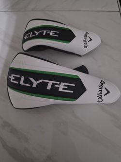 Left handed Callaway Elyte driver and 3 wood
